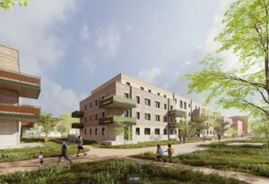 Neues Wohnquartier in der Fechnerstraße