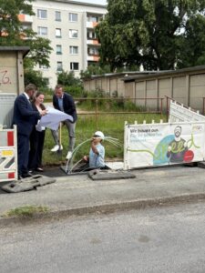 Glasfaserausbau gestartet